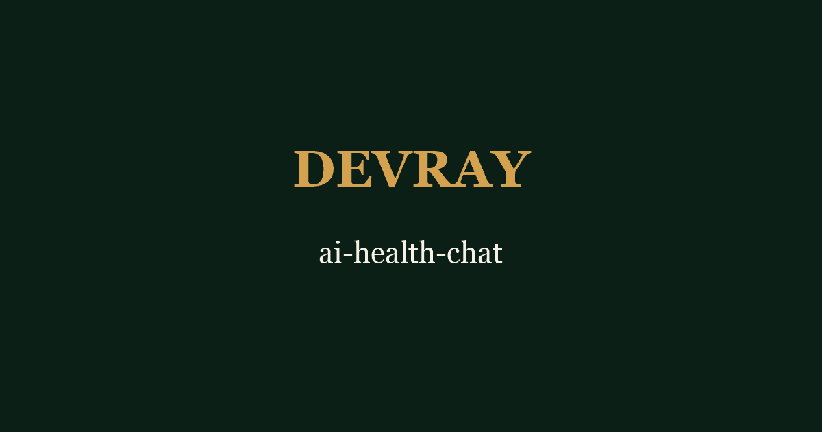 AI Health Chat